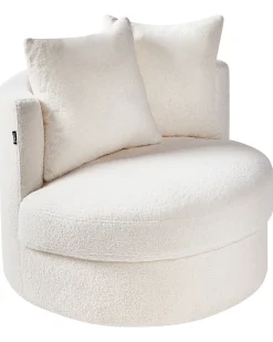 New Fotel obrotowy DALBY Boucle Wszystkie Fotele|Fotele Tapicerowane