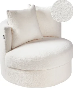 New Fotel obrotowy DALBY Boucle Wszystkie Fotele|Fotele Tapicerowane
