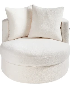 New Fotel obrotowy DALBY Boucle Wszystkie Fotele|Fotele Tapicerowane