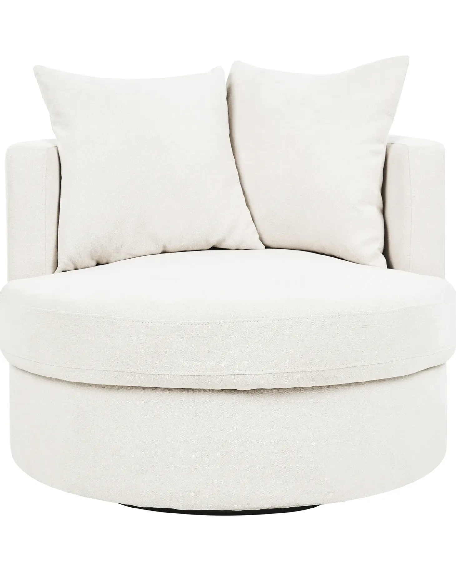 Clearance Fotel obrotowy DALBY Jasno Wszystkie Fotele|Fotele Tapicerowane