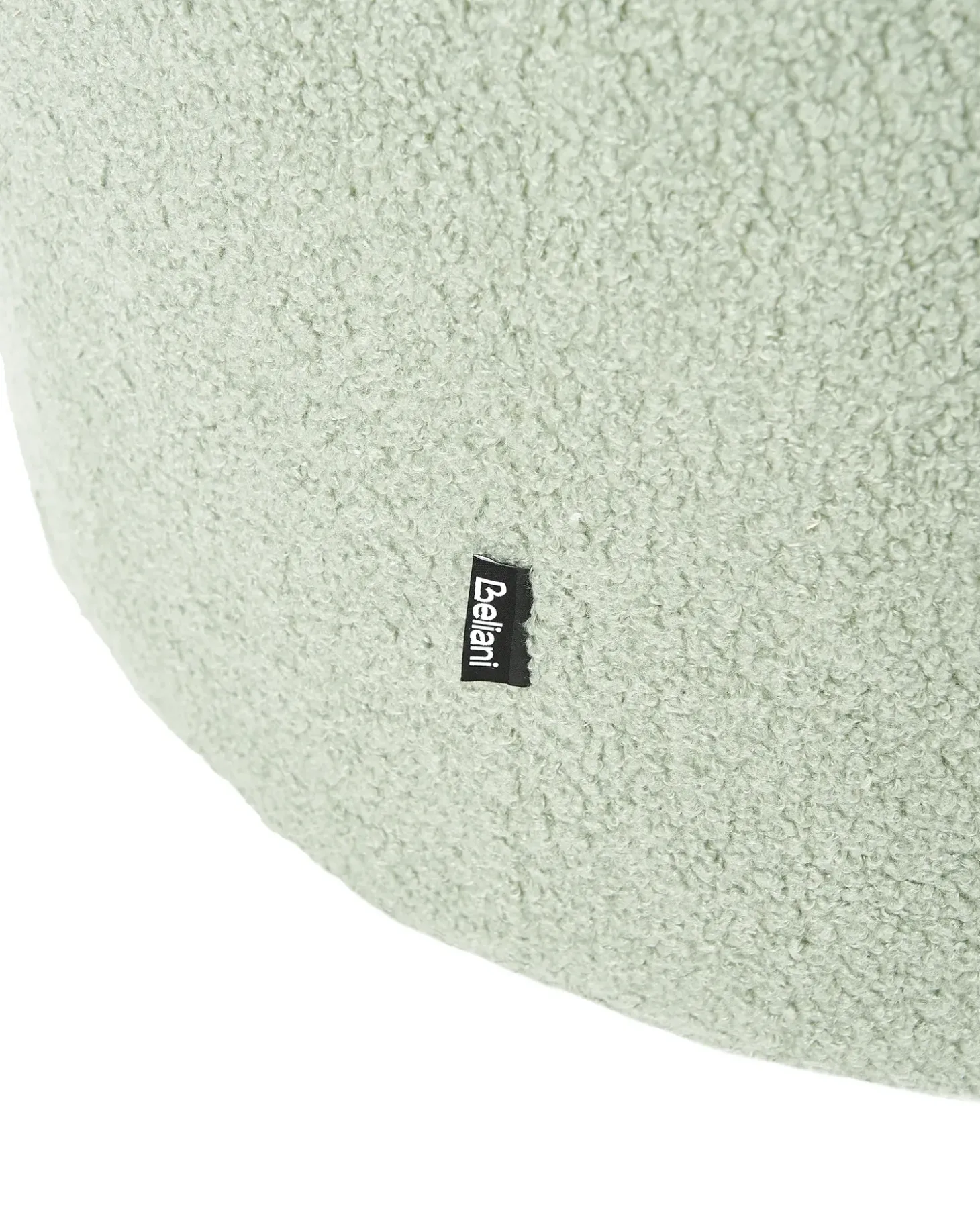 Clearance Fotel obrotowy DAVIK Boucle Jasnozielony Wszystkie Fotele|Fotele Tapicerowane