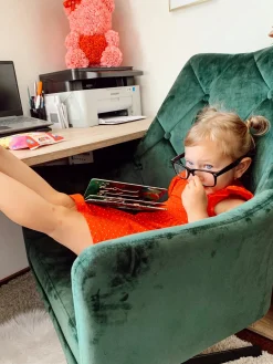 Hot Fotel obrotowy VAKSALA Welur Ciemnozielony Wszystkie Fotele|Fotele Tapicerowane