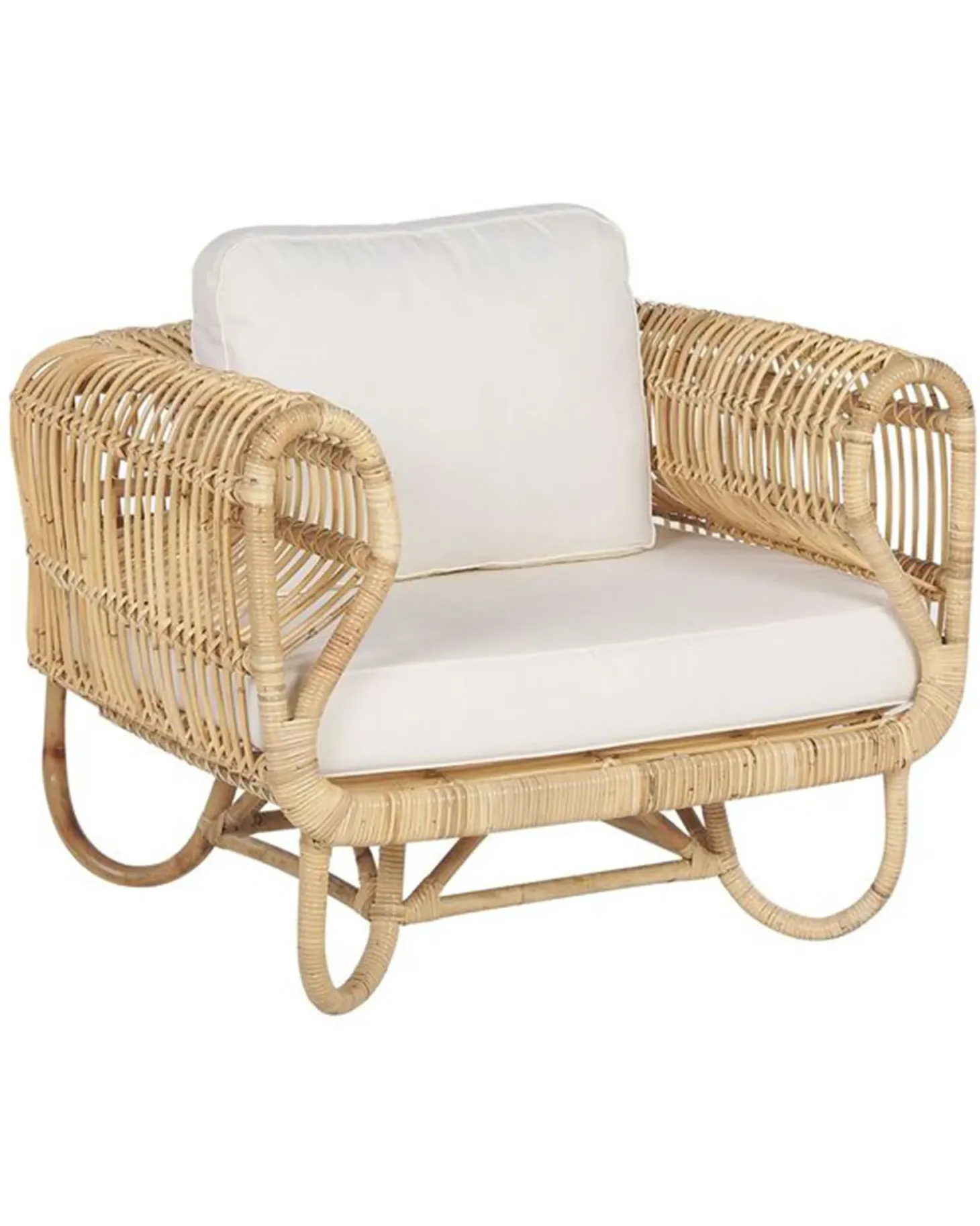 Fotel ogrodowy DOLCEDO Rattan Naturalny