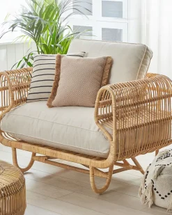 Fotel ogrodowy DOLCEDO Rattan Naturalny