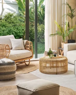 Fotel ogrodowy DOLCEDO Rattan Naturalny