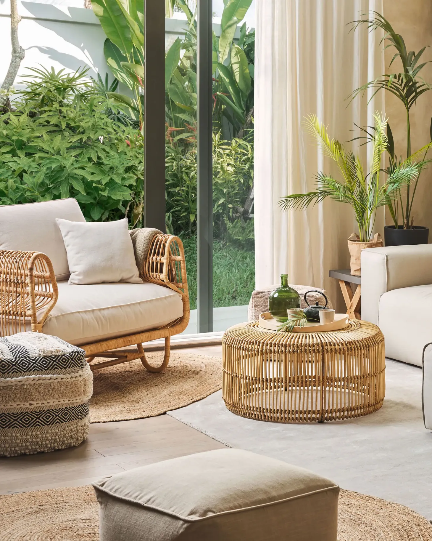 Fotel ogrodowy DOLCEDO Rattan Naturalny