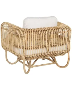 Fotel ogrodowy DOLCEDO Rattan Naturalny