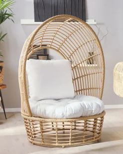 Fotel ogrodowy LIDO Rattan Beżowy