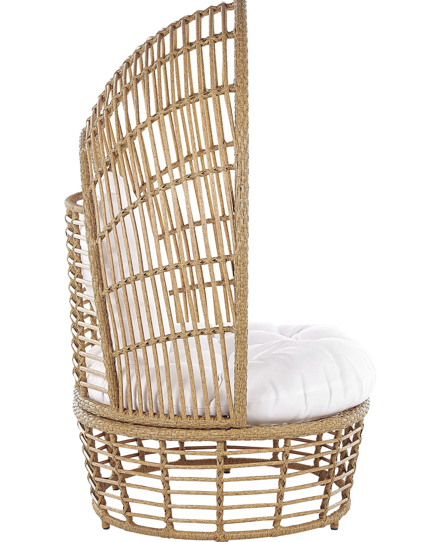 Fotel ogrodowy LIDO Rattan Beżowy