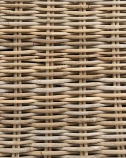 Fotel ogrodowy MAROS II Rattan Naturalny
