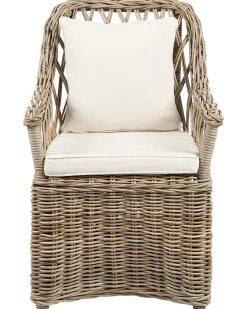 Fotel ogrodowy MAROS II Rattan Naturalny