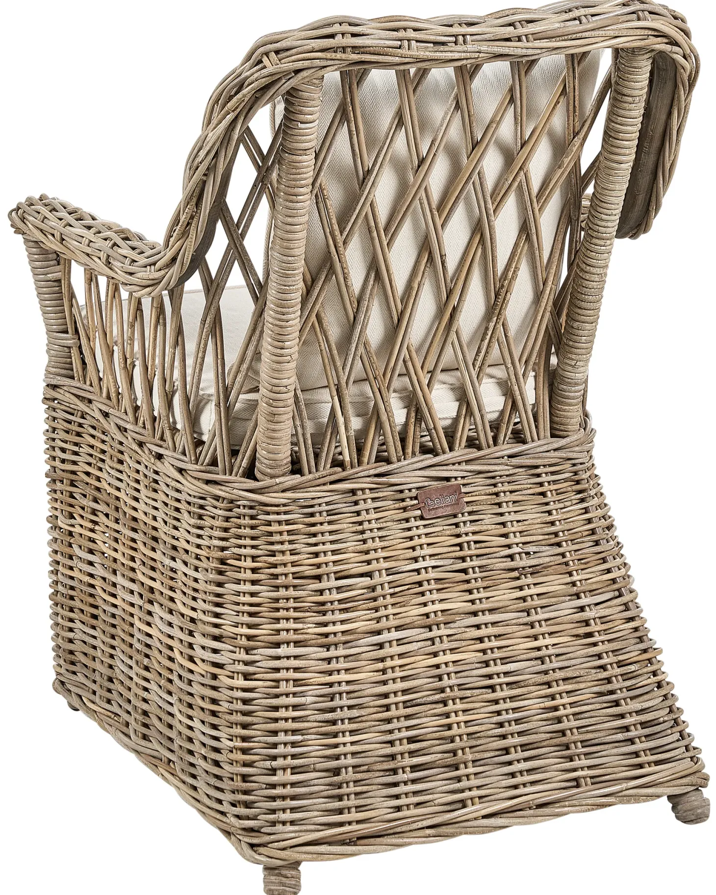Fotel ogrodowy MAROS II Rattan Naturalny