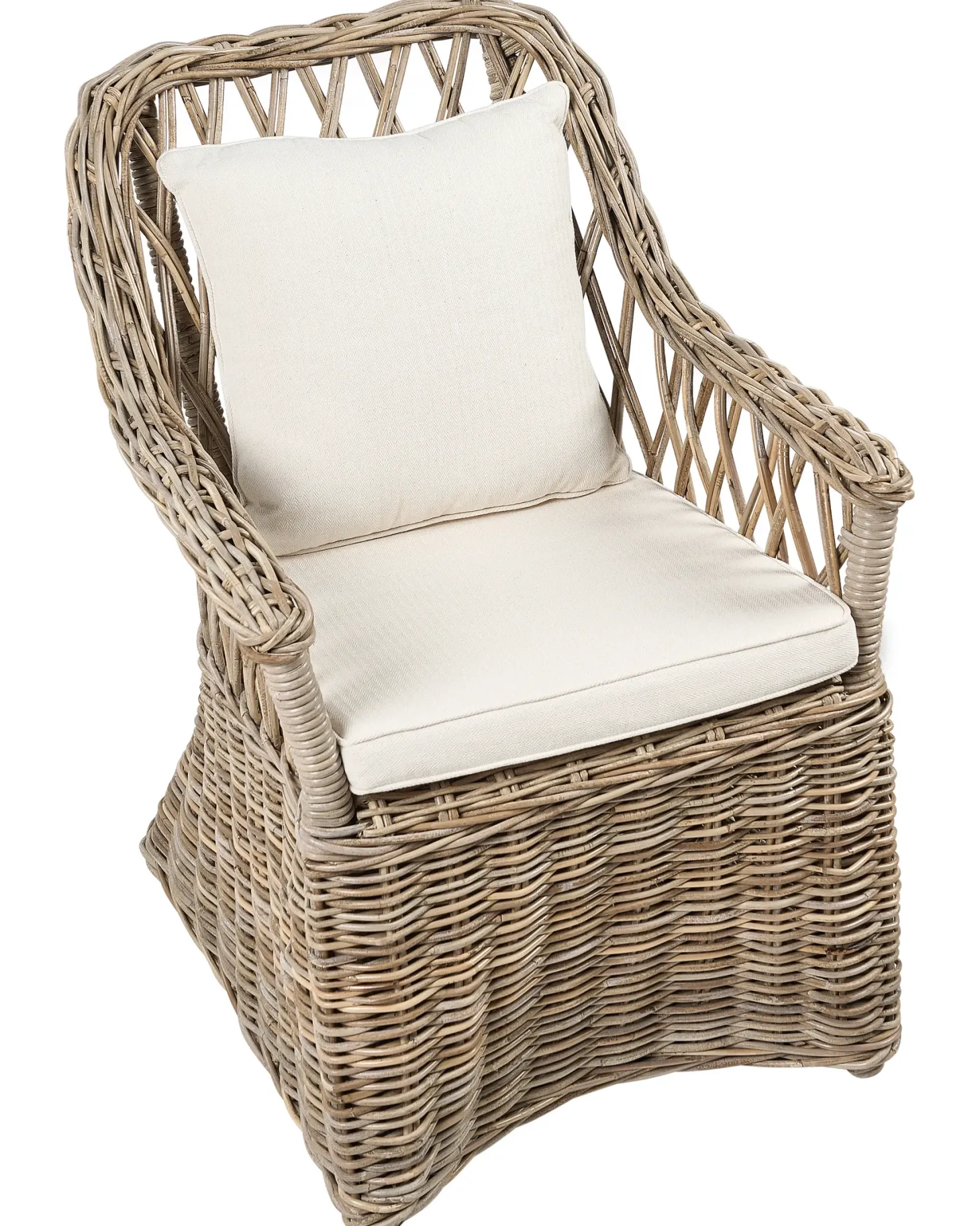 Fotel ogrodowy MAROS II Rattan Naturalny