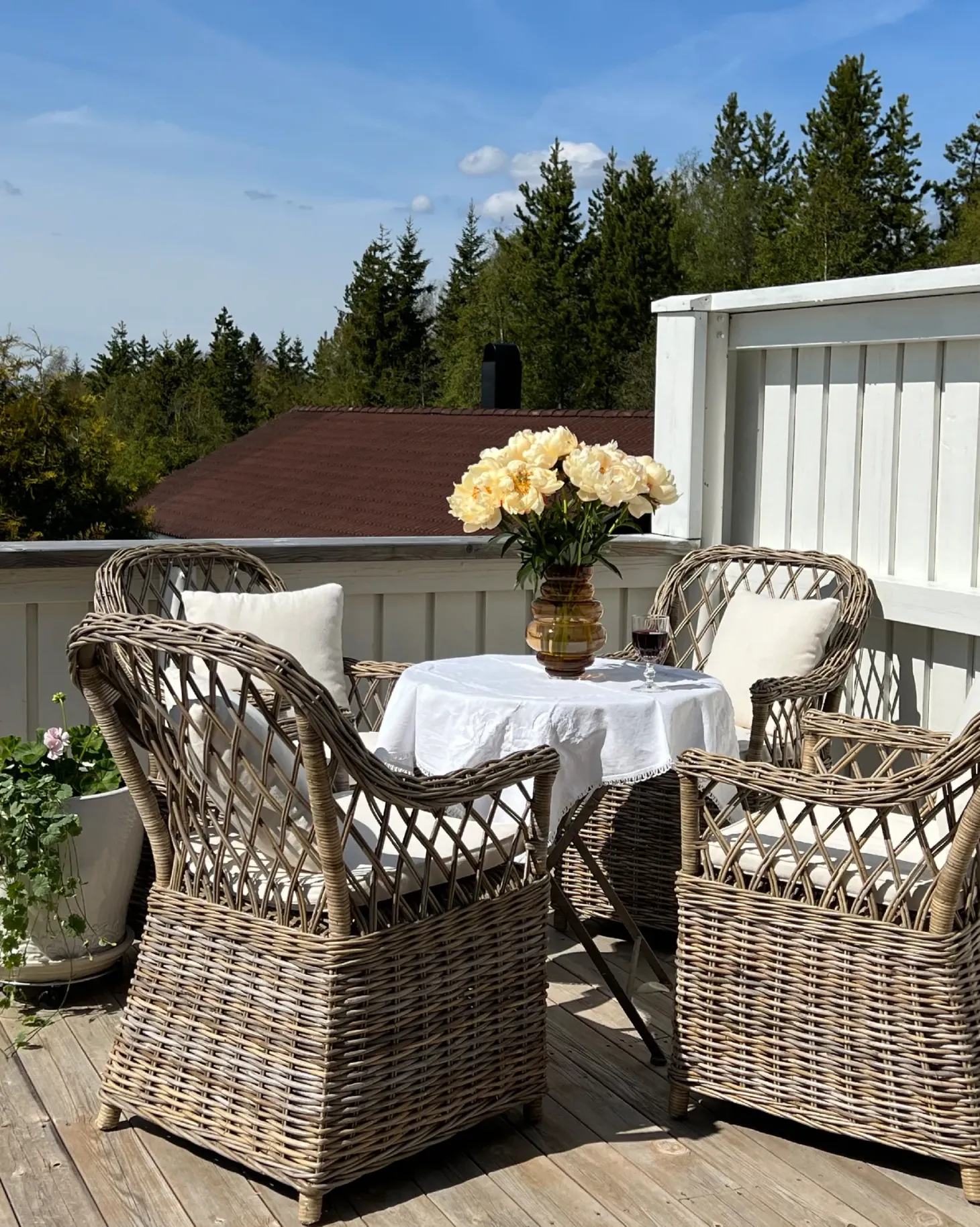 Fotel ogrodowy MAROS Rattan Naturalny