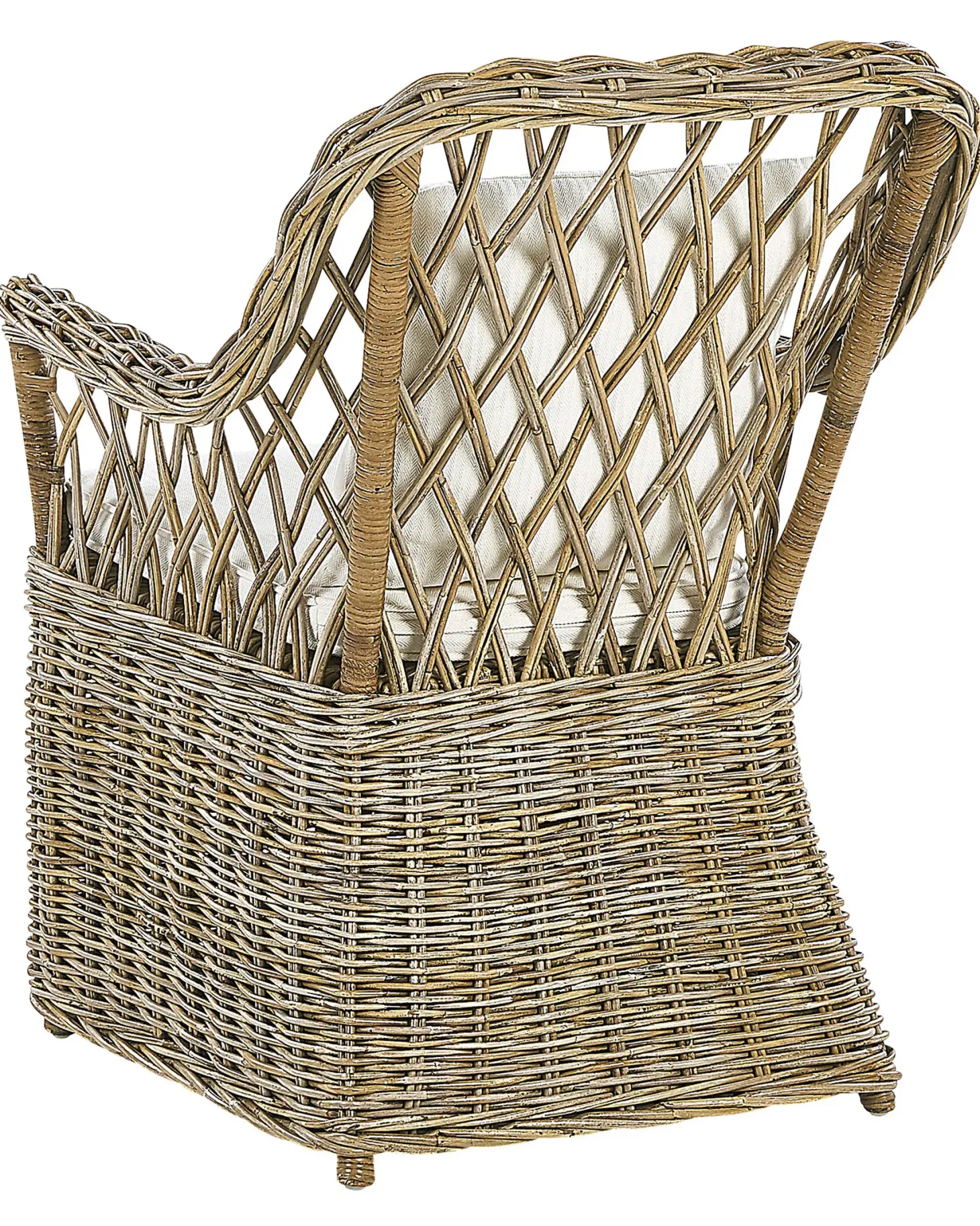 Fotel ogrodowy MAROS Rattan Naturalny