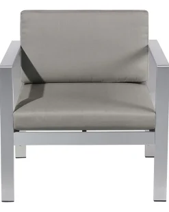 Fotel ogrodowy SALERNO Metal Ciemnoszary