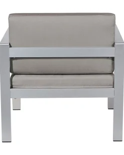 Fotel ogrodowy SALERNO Metal Ciemnoszary