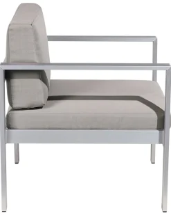 Fotel ogrodowy SALERNO Metal Ciemnoszary