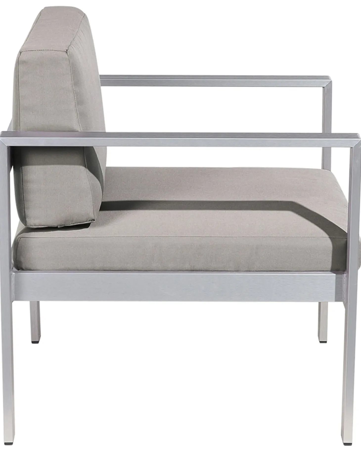 Fotel ogrodowy SALERNO Metal Ciemnoszary