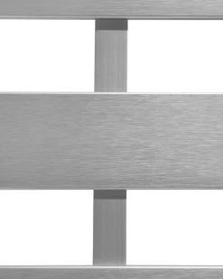 Fotel ogrodowy SALERNO Metal Jasnoszary