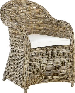 Fotel ogrodowy SUSUA Rattan Naturalny
