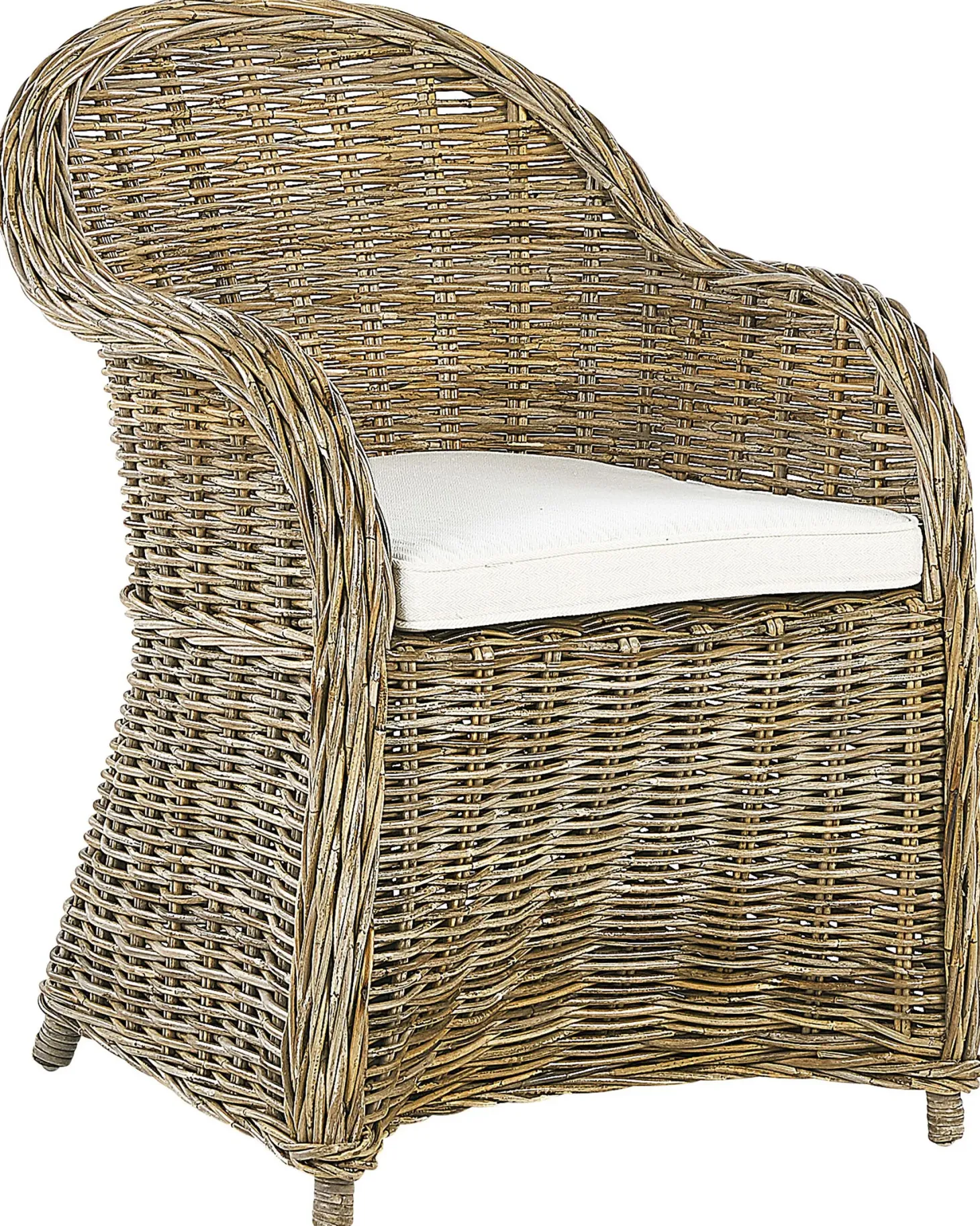 Fotel ogrodowy SUSUA Rattan Naturalny