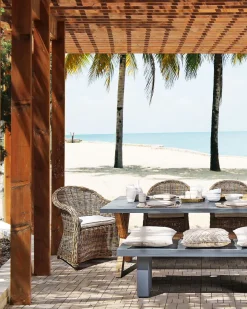 Fotel ogrodowy SUSUA Rattan Naturalny