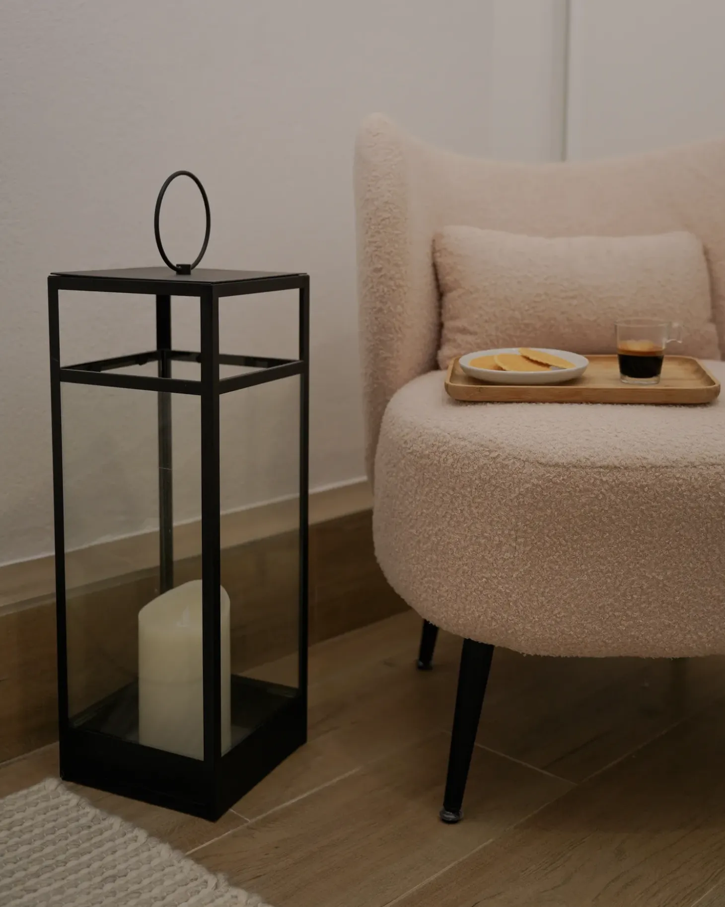 Sale Fotel OTSBY Boucle Beżowy Wszystkie Fotele|Fotele Tapicerowane