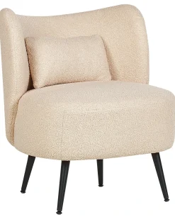 Sale Fotel OTSBY Boucle Beżowy Wszystkie Fotele|Fotele Tapicerowane