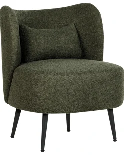 New Fotel OTSBY Boucle Ciemnozielony Wszystkie Fotele|Fotele Tapicerowane