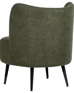 New Fotel OTSBY Boucle Ciemnozielony Wszystkie Fotele|Fotele Tapicerowane