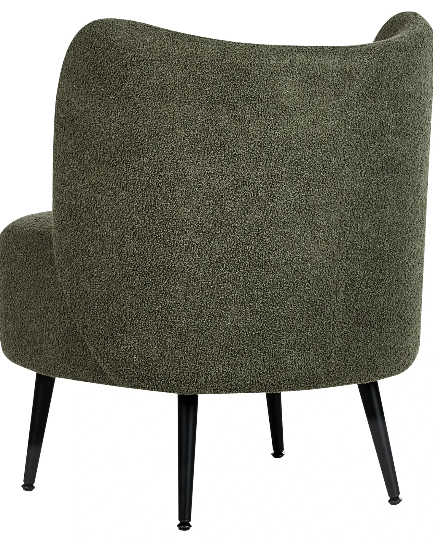 New Fotel OTSBY Boucle Ciemnozielony Wszystkie Fotele|Fotele Tapicerowane