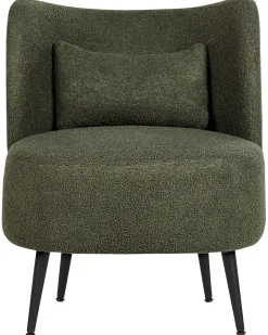 New Fotel OTSBY Boucle Ciemnozielony Wszystkie Fotele|Fotele Tapicerowane