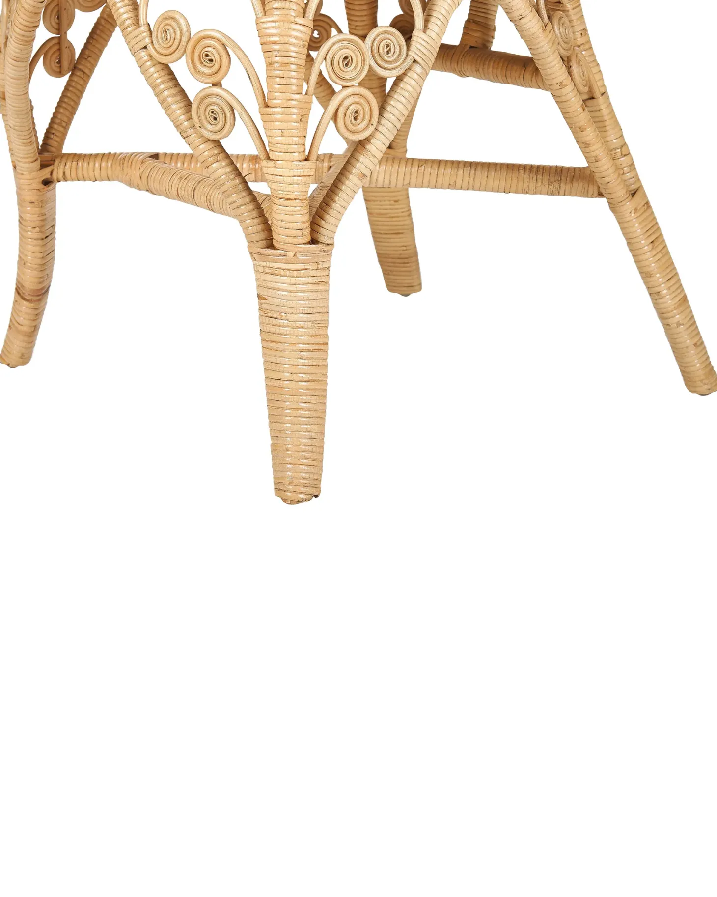 Fotel paw CARRARA Rattan Naturalny