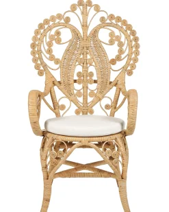 Fotel paw CARRARA Rattan Naturalny