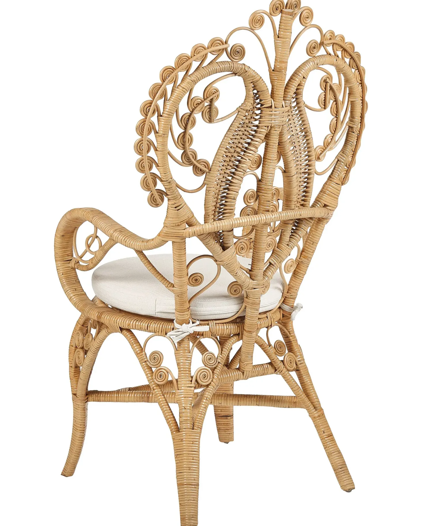 Fotel paw CARRARA Rattan Naturalny