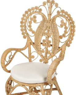 Fotel paw CARRARA Rattan Naturalny