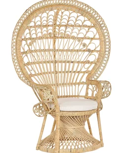 Fotel paw EMMANUELLE Rattan Naturalny