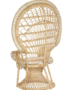 Fotel paw EMMANUELLE Rattan Naturalny