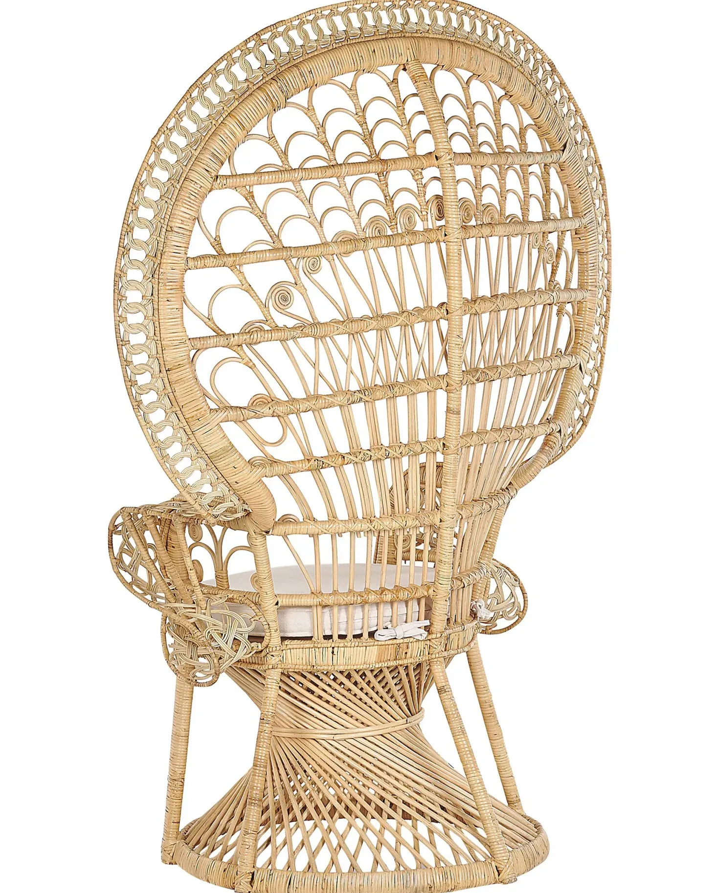 Fotel paw EMMANUELLE Rattan Naturalny
