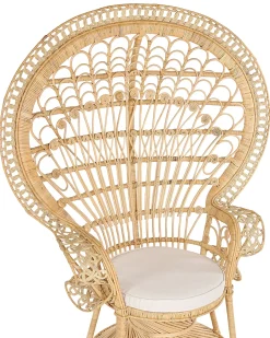 Fotel paw EMMANUELLE Rattan Naturalny