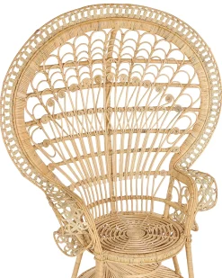 Fotel paw EMMANUELLE Rattan Naturalny