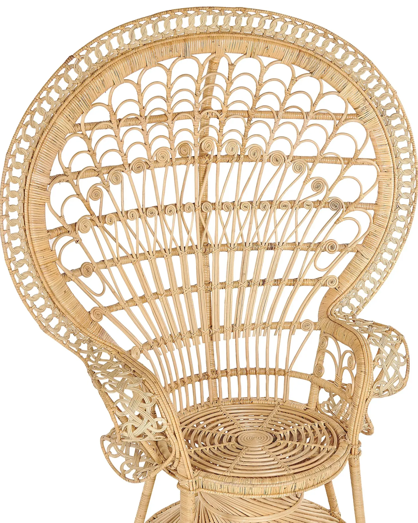 Fotel paw EMMANUELLE Rattan Naturalny
