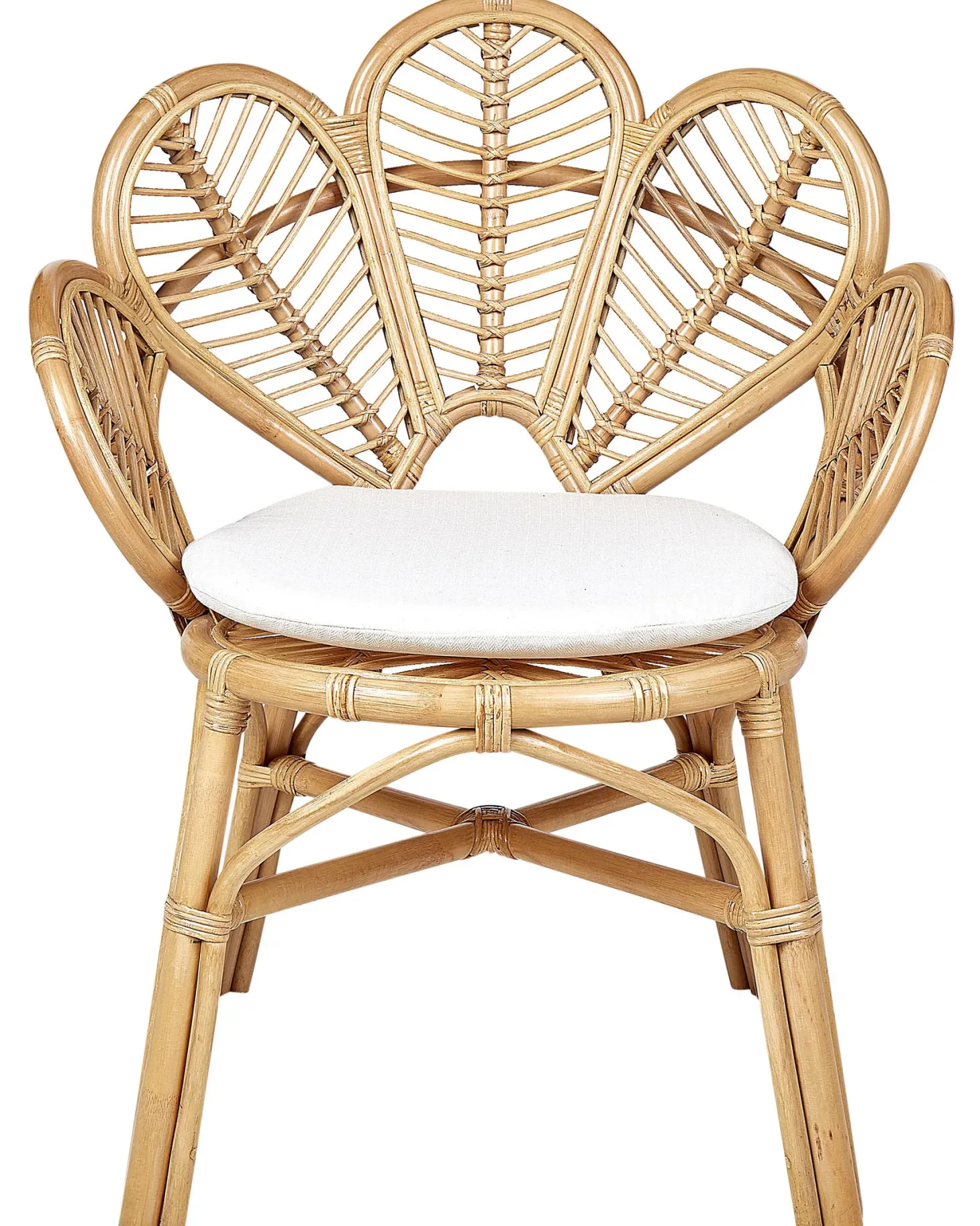 Fotel paw FLORENTINE II Rattan Naturalny