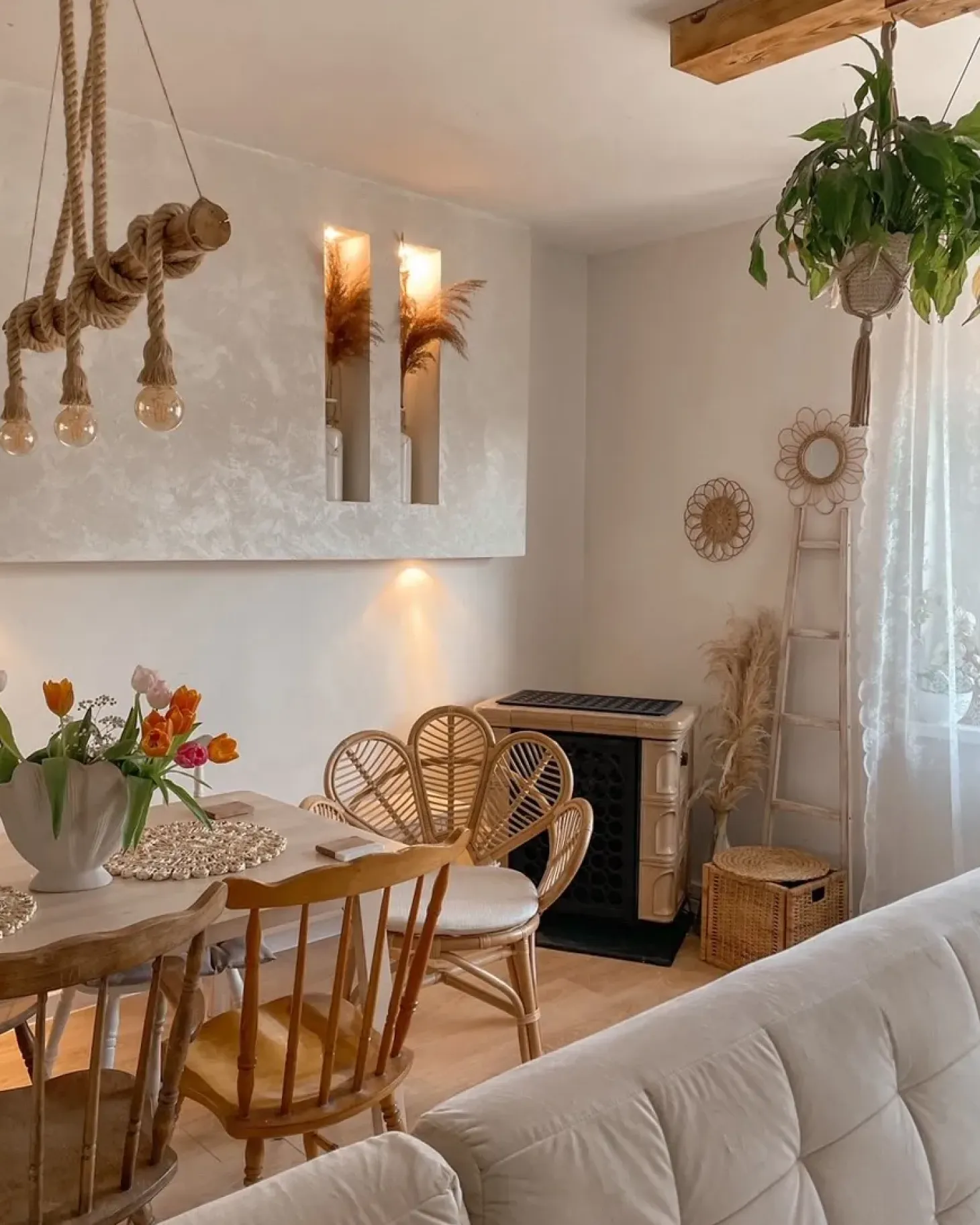 Fotel paw FLORENTINE Rattan Naturalny