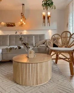 Fotel paw FLORENTINE Rattan Naturalny