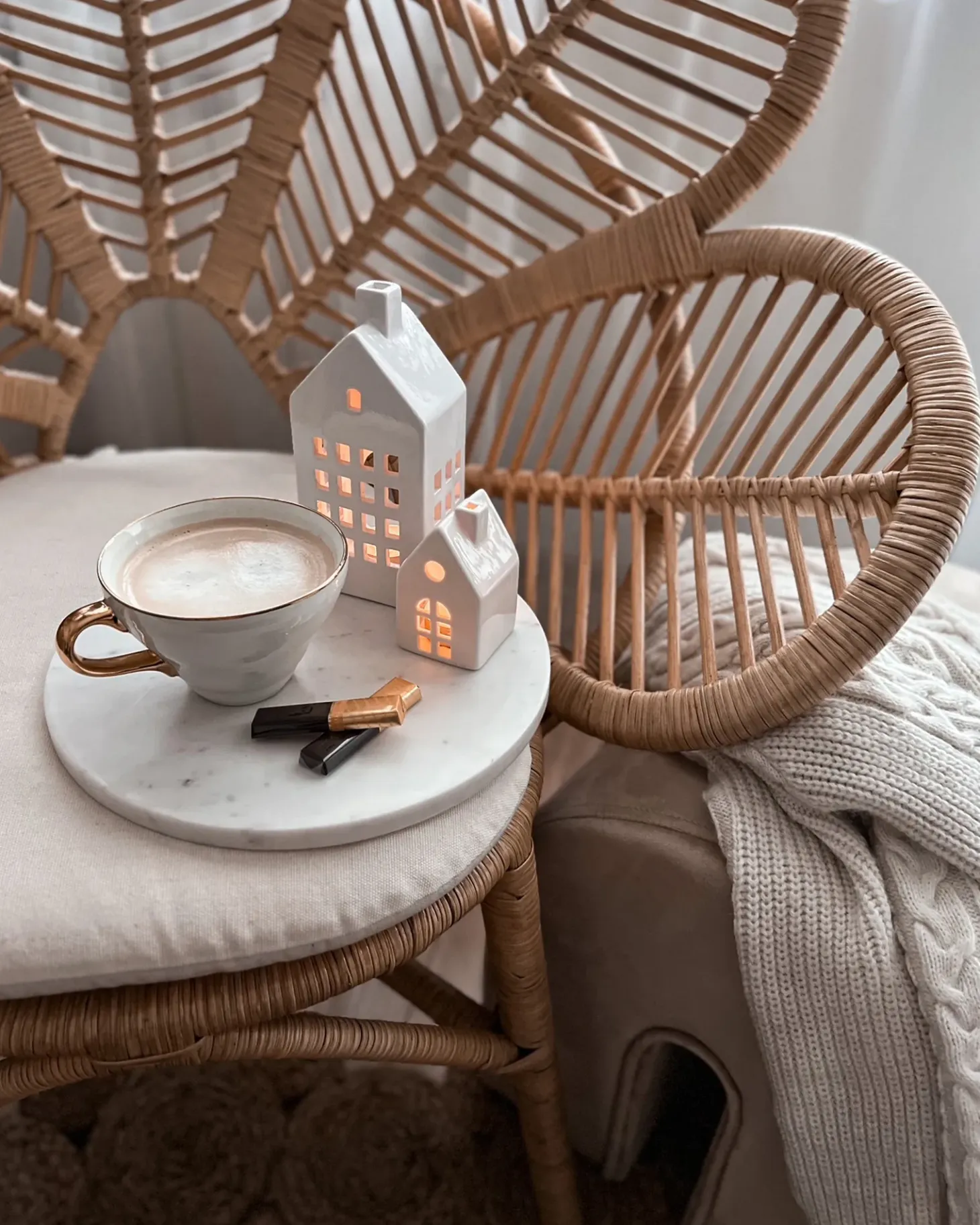 Fotel paw FLORENTINE Rattan Naturalny
