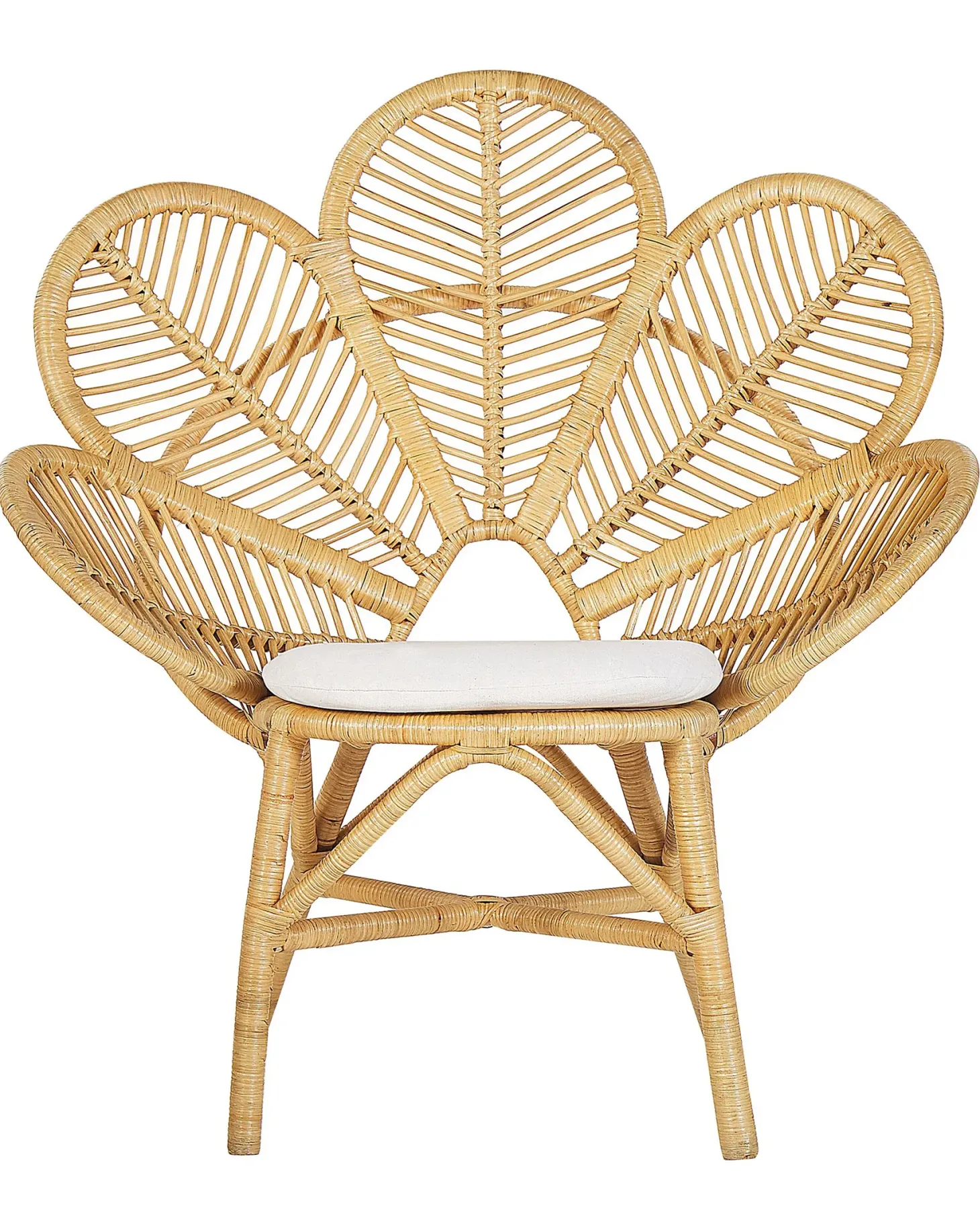 Fotel paw FLORENTINE Rattan Naturalny