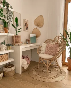 Fotel paw FLORENTINE Rattan Naturalny