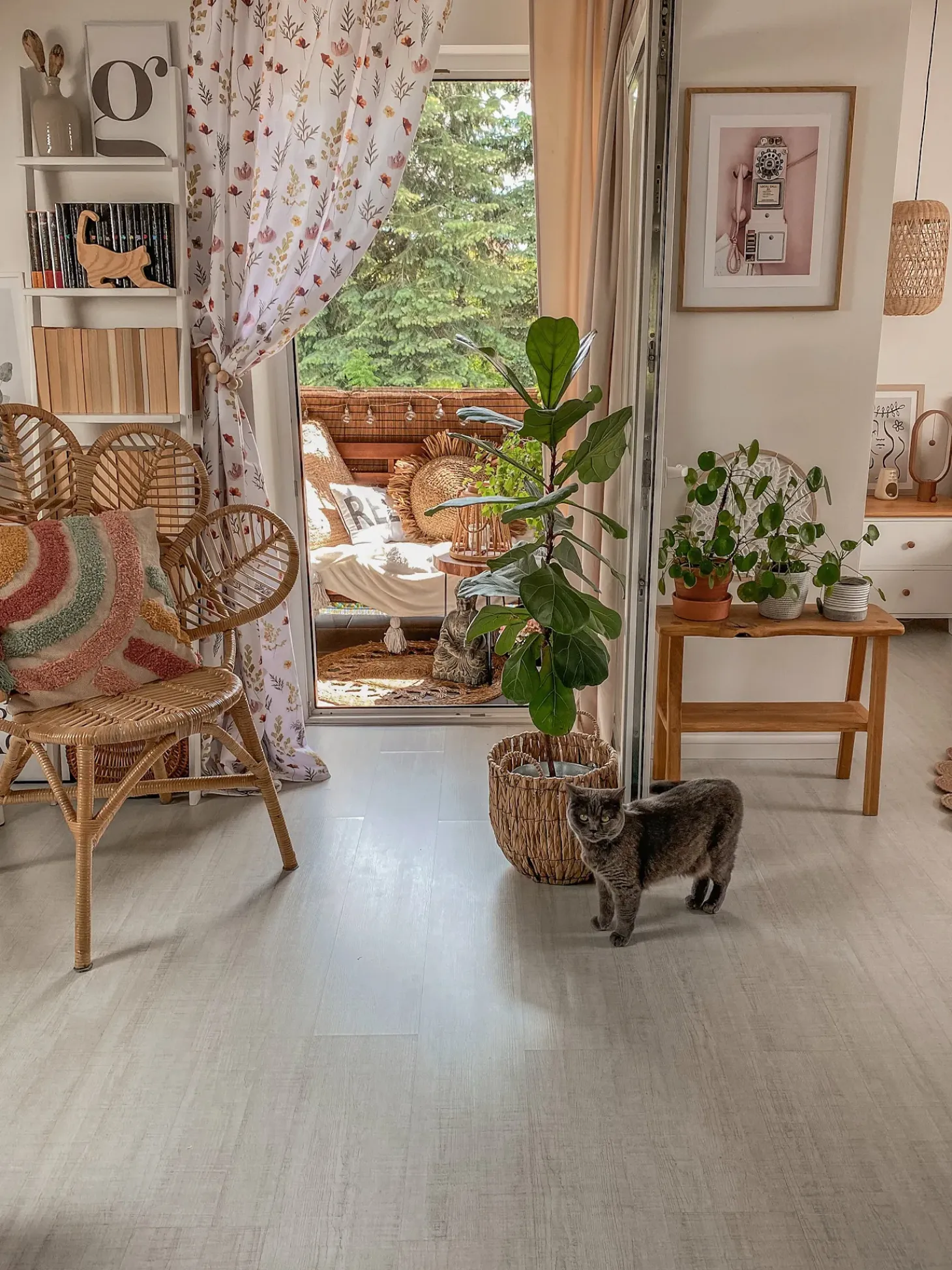 Fotel paw FLORENTINE Rattan Naturalny
